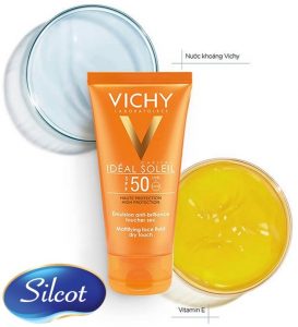 Kem Chống Nắng Vichy Ideal Soleil Dry Touch Face Fluid SPF50