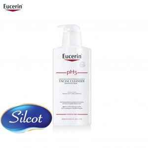 .Sữa Rửa Mặt Cho Da Mụn, Da Nhạy Cảm Eucerin Facial Cleanser PH5 Sensitive Skin 400ml