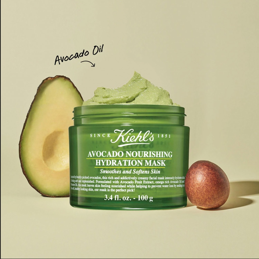 Mặt nạ bơ cấp ẩm cho da khô Kiehl’s Avocado Nourishing Hydrating Mask
