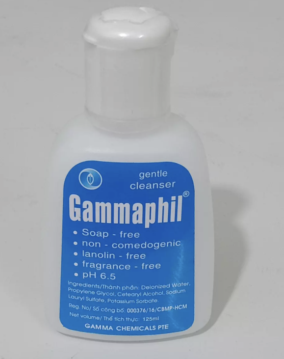 Sữa rửa mặt Gammaphil cho da khô 125ml