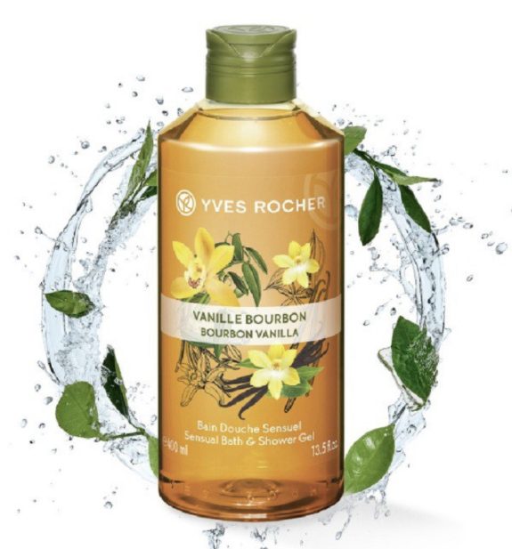 Sữa tắm da cơ thể Organic Vanilla Shower Gel – Yves Rocher