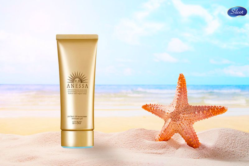 Anessa Perfect Uv Sunscreen Skincare Gel Spf50+Pa++++
