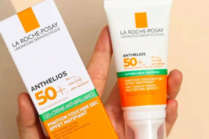 Kem chống nắng cho da nhạy cảm La Roche-Posay Anthelios XL Dry Touch Gel-Cream Anti-Shine SPF50+