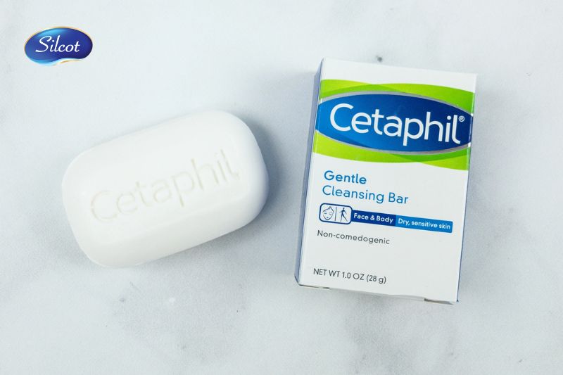 Bánh xà phòng rửa mặt kháng khuẩn dịu nhẹ Cetaphil Gentle Cleansing Antibacterial Bar