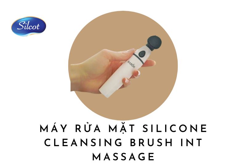 Máy rửa mặt Silicone Cleansing Brush Int massage