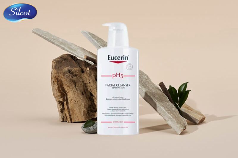 Sữa rửa mặt Eucerin PH5 Facial Cleanser Sensitive Skin