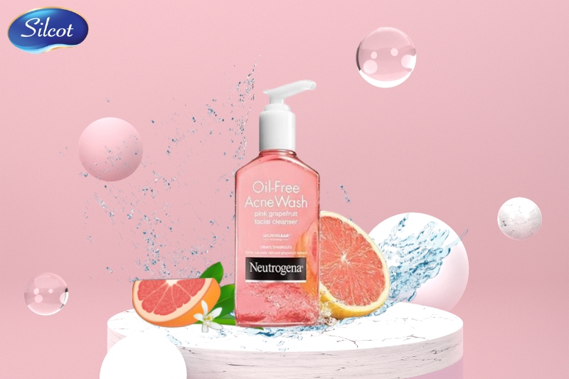 Sữa rửa mặt Neutrogena Oil Free Acne Wash Pink Grapefruit Facial Cleanser