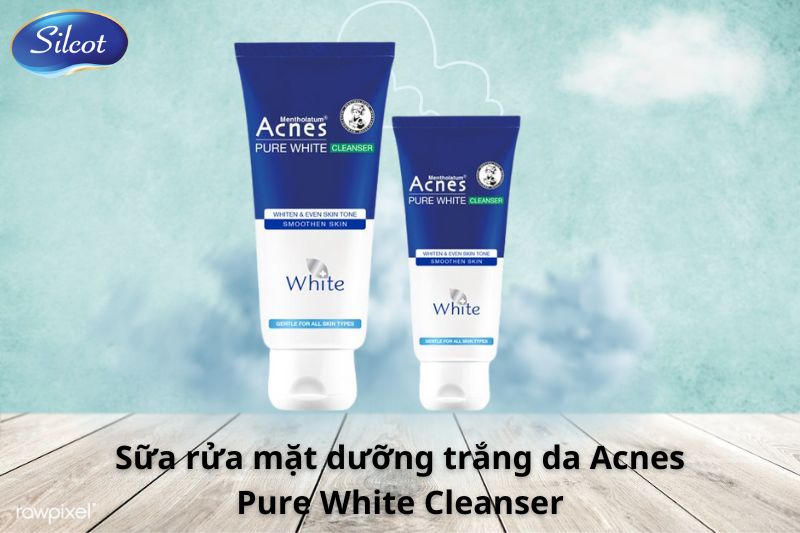 Sữa rửa mặt dưỡng trắng da Acnes Pure White Cleanser