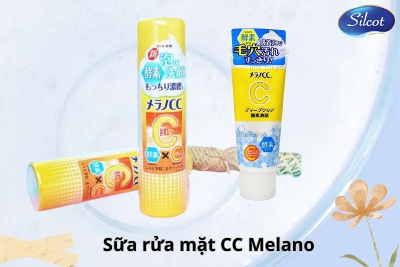 Sữa rửa mặt sáng da, giảm thâm CC Melano