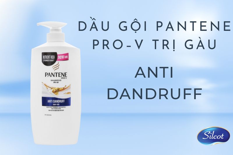 Dầu gội Pantene Pro–V trị gàu Anti Dandruff 900g
