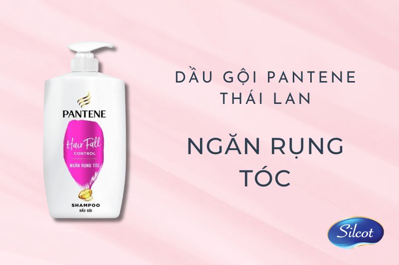 Dầu gội Pantene nhãn hồng Thái Lan ngăn rụng tóc chuyên sâu