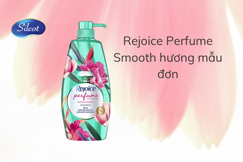 Dầu gội Rejoice Perfume Smooth hương mẫu đơn
