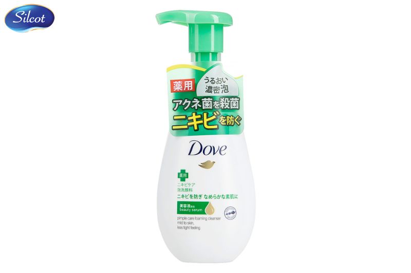 Sữa rửa mặt Dove ngừa mụn ( màu xanh pastel)