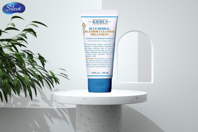 Sữa rửa mặt Kiehl’s Gel Blue Herbal Blemish Cleanser Treatment