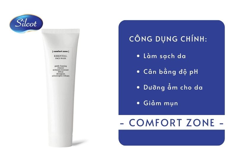 Công dụng sữa rửa mặt Comfort Zone