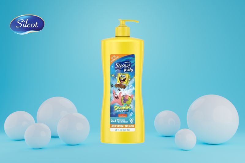 Dầu gội cho bé SpongeBob Jellyfish Splash 2-in-1 Shampoo & Body Wash