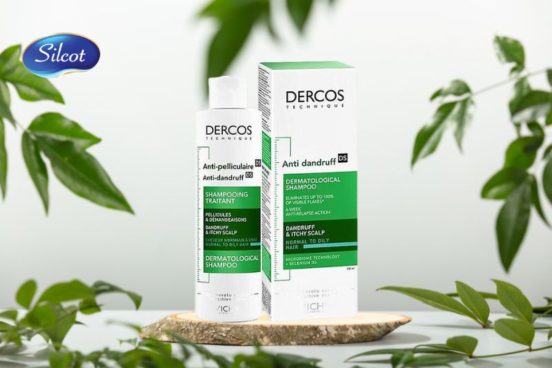 Dầu gội trị gàu da đầu nhạy cảm Vichy Dercos Anti Dandruff For Sensitive Hair Shampoo