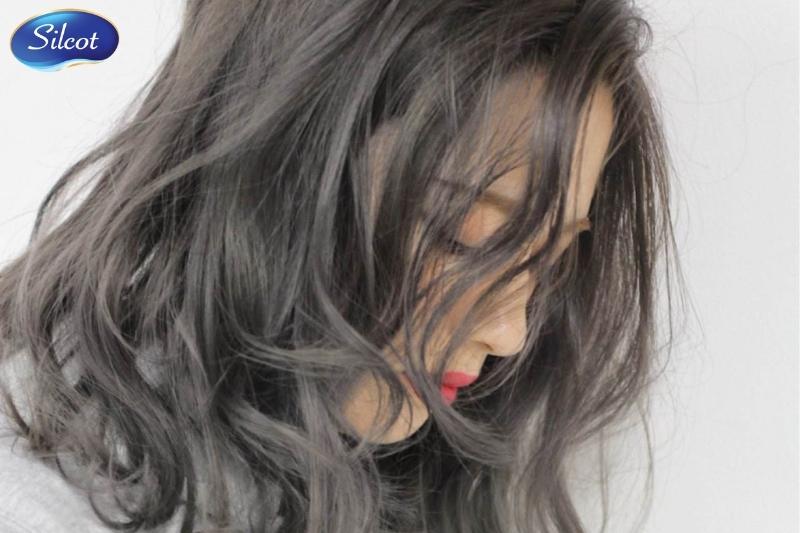 Thuốc nhuộm tóc màu than chì + tặng kèm oxy trợ dưỡng | Shopee Việt Nam