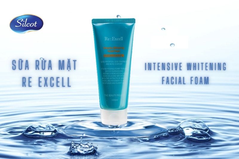 Sữa rửa mặt Re Excell Intensive Whitening Facial Foam