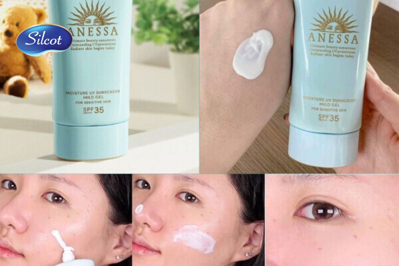 Anessa Moisture UV Sunscreen Mild Gel (For Sensitive Skin) SPF35PA+++ (1)