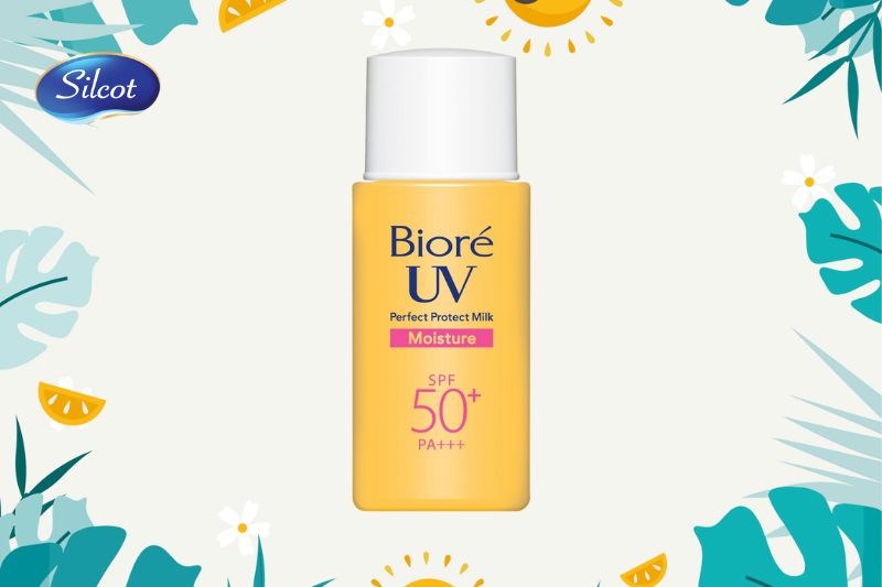 Bioré UV Perfect Protect Milk SPF50+PA+++ - Moisture