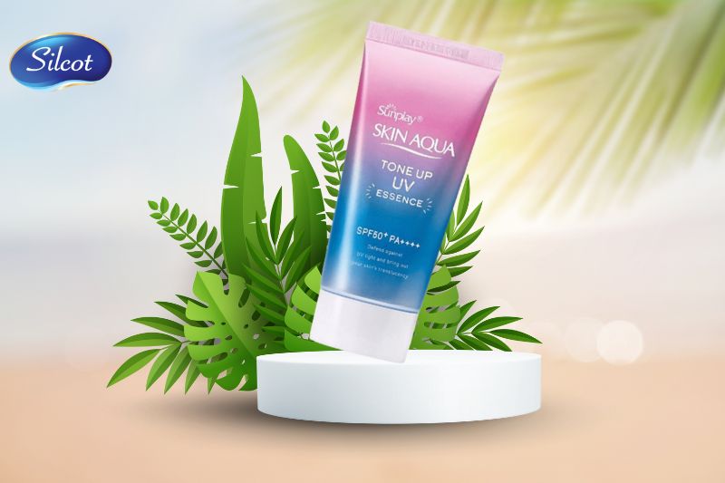 Kem chống nắng Nhật Bản Skin Aqua Tone Up UV Essence