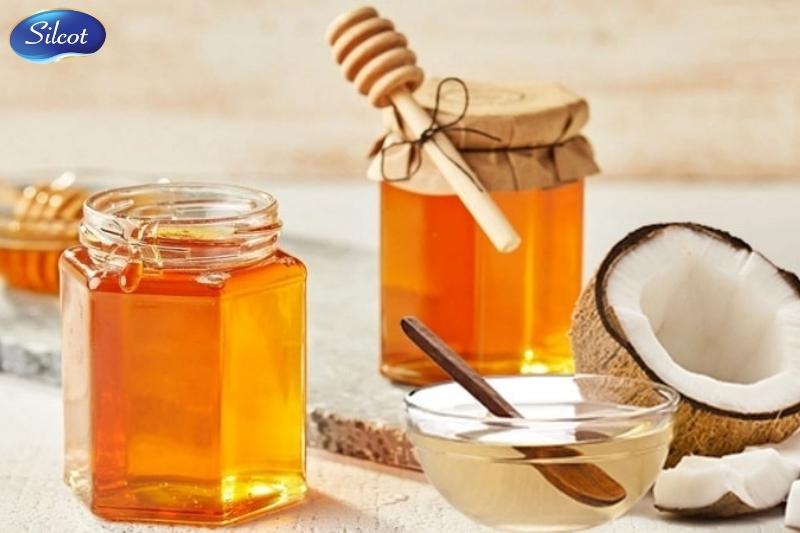 Kết hợp dầu dừa với mật ong