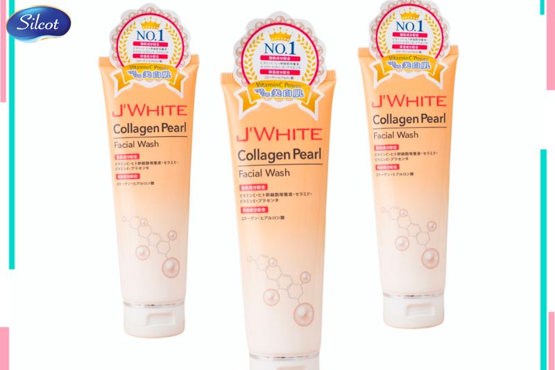 Sữa rửa mặt J’White Collagen Pearl Facial Wash